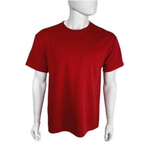 Jerzees Dri-Power Active Men’s Red 50/50 Crew Neck Tee